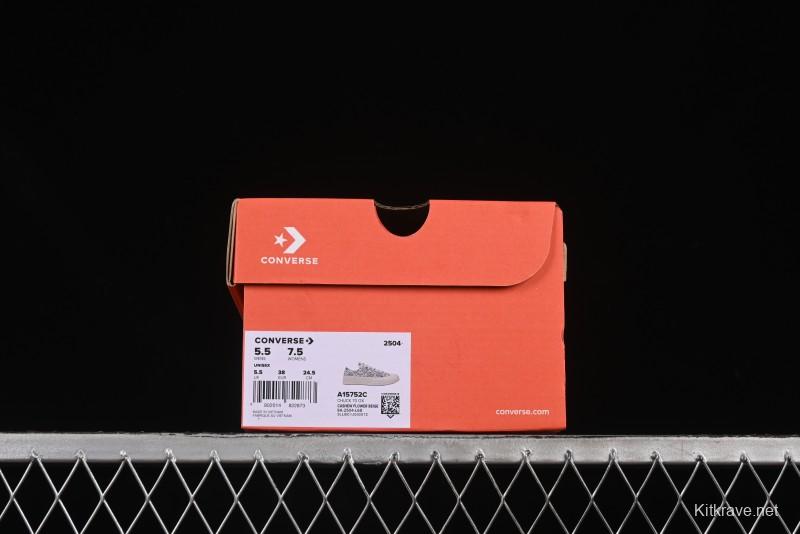 Converse Chuck 1970s Low Top Casual Sneakers with Paisley Pattern - A15752C