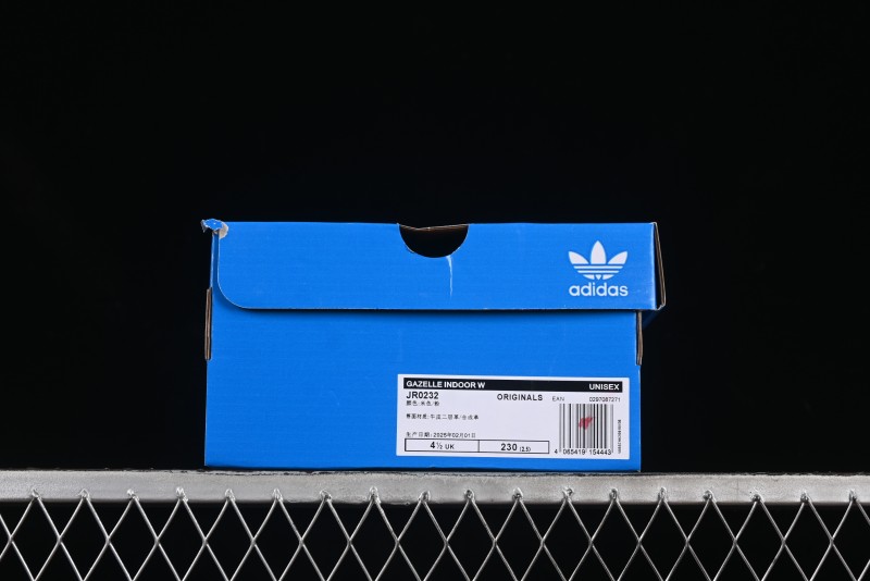 Adidas Originals Gazelle Indoor JR0232 Retro Casual Slip-Resistant Wear-Resistant Low-Top Skate Shoes - JR0232