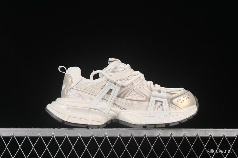 GG-CC Chunky Low Casual Fashion Sporty Platform Sneakers Series - 5515 Champagne