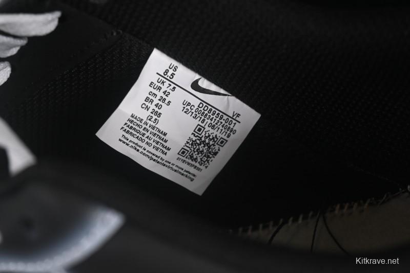 Nike Air Force 1'07 Low Casual Sneakers with Full-Length Air Cushion - DD8959-001