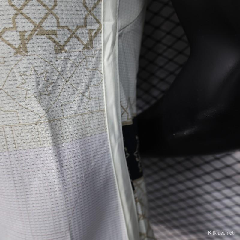 Player Version 2025 Algeria White with Islamic Geometric Pattern Jersey