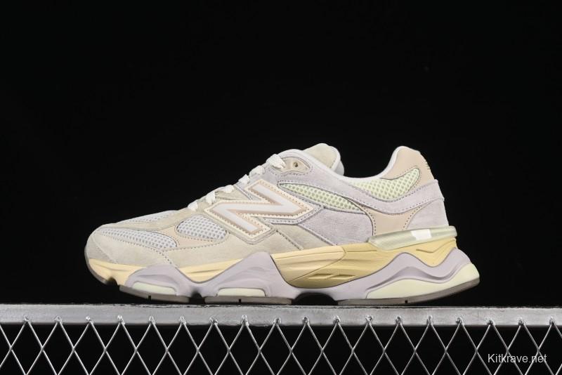 Joe Freshgoods x New Balance 9060 Retro Casual Running Sneakers with ABZORB Cushioning - U9060EEP