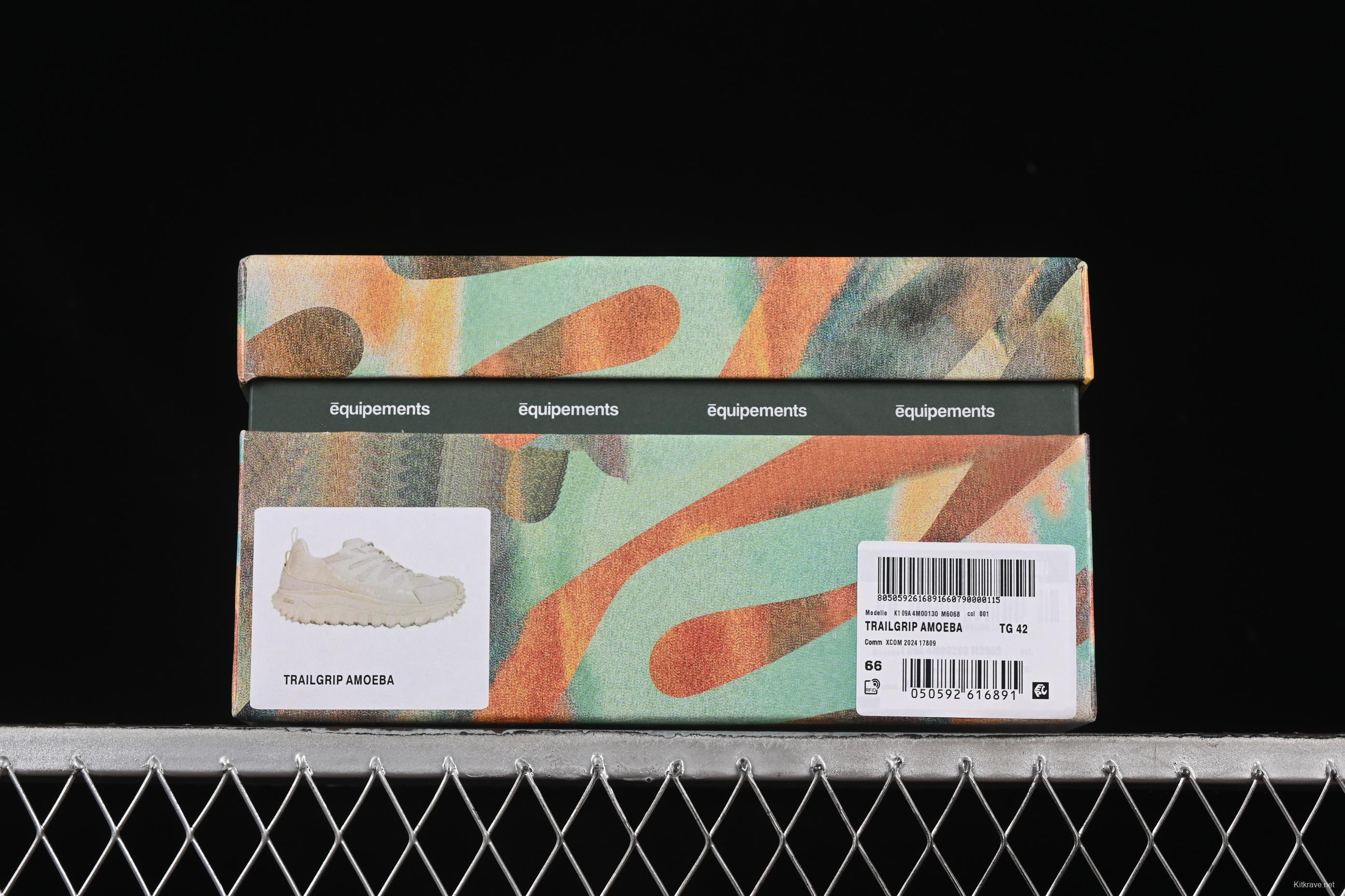 Moncler Trailgrip GTX Anti-Tear Material Mountain Outdoor Shoes with Gore-Tex Waterproof and Vibram Outsole - M00130M6068