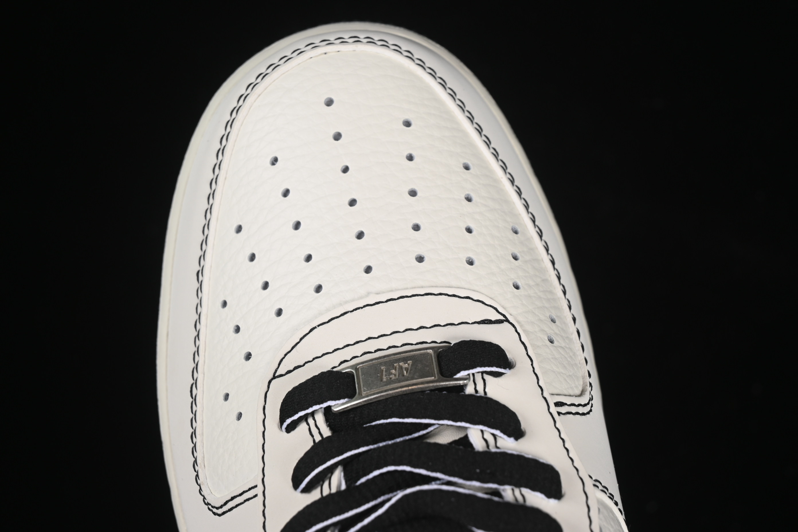 Nike Air Force 1 '07 Low LV Collaboration White Black Casual Sneakers - BZ6808-102
