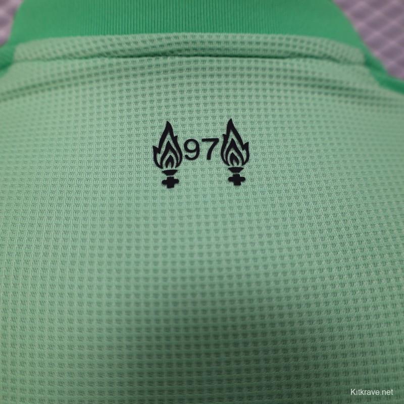 Player Version 25/26 Liverpool Green Goalkeeper Jersey