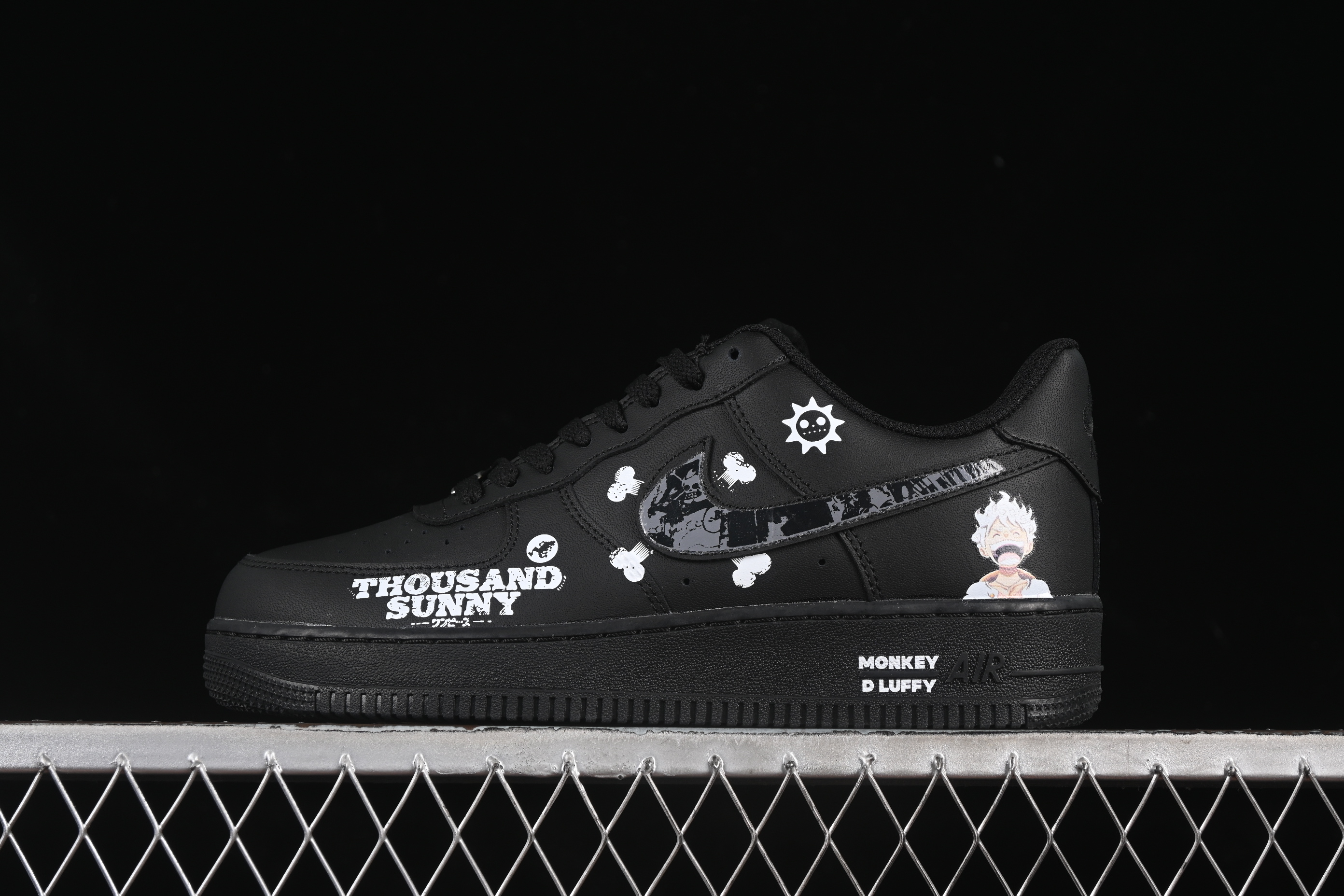 Nike Air Force 1'07 Low "Nica" One Piece Manga Series Gear 5 Nika Casual Sneakers - CW2288-016