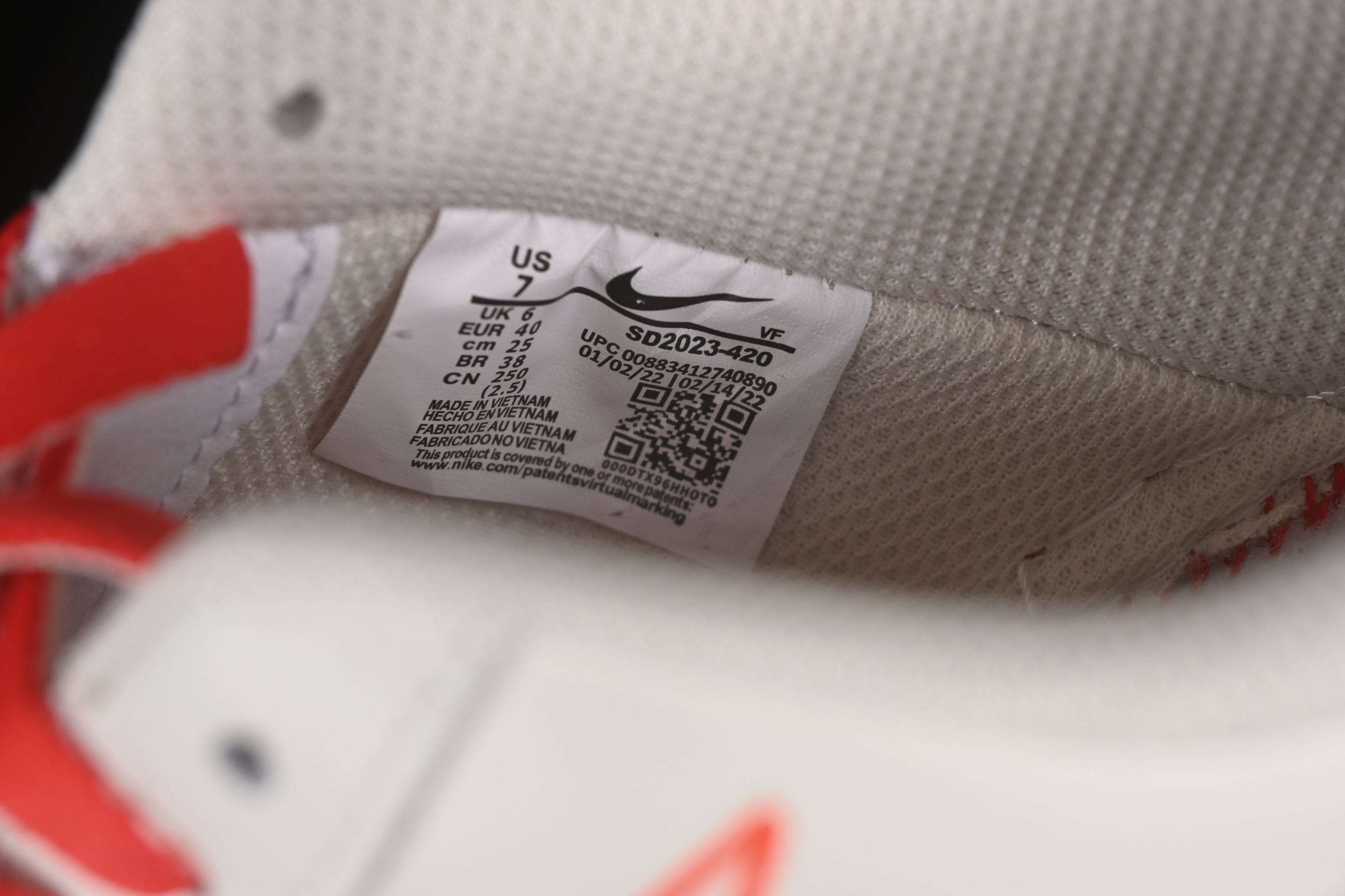 Nike Air Force 1'07 Low "Love Brain" 520 Series Limited Casual Sneakers - SD2023-024