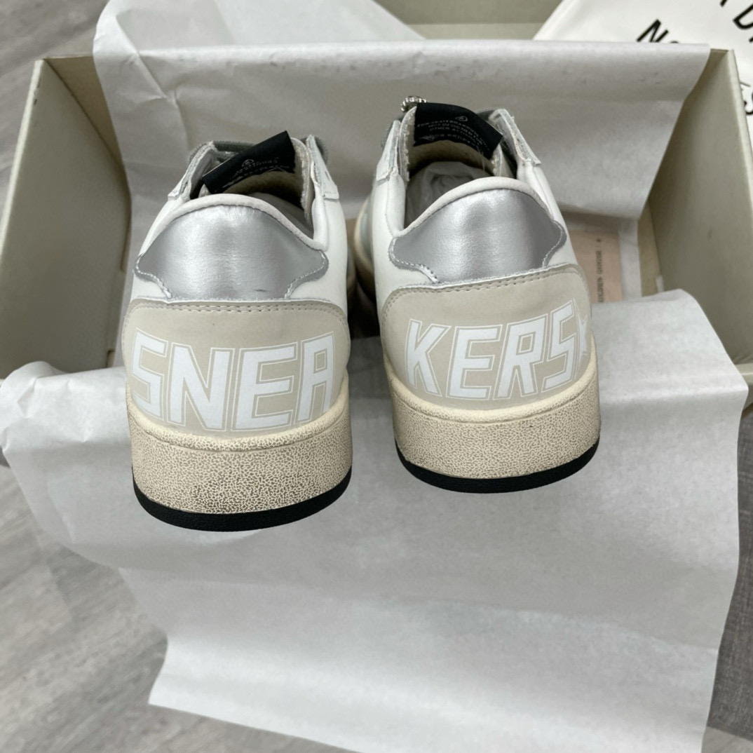 2024 Unisex GGDB white grey leather sneakers MJ00260