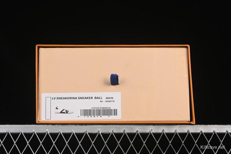 Louis Vuitton Sneakerina Round-Toe Lace-Up Ballet Style Flat Training Shoes - N.F6