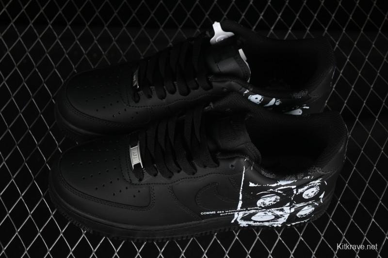 Nike Air Force 1 Low CDG Collaboration Casual Sneakers - 923044-101