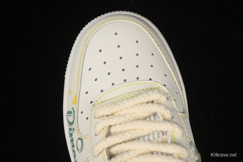 Nike Air Force 1'07 Low Bubble Mart Dimoo Casual Sneakers - FJ7740-110