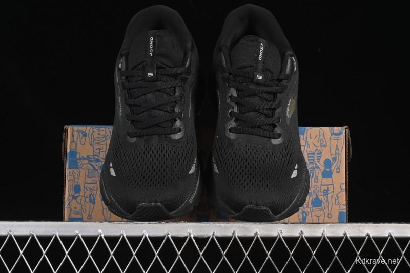 Brooks Ghost 15 Low-Cut Breathable Cushioned Support Casual Running Shoes - 1203801B189