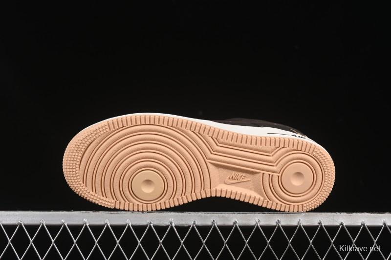 Nike Air Force 1 '07 Low LV Collaboration Coffee Brown Casual Sneakers - LW9279-007