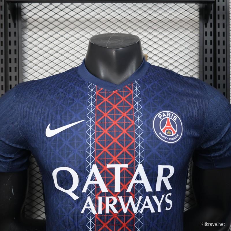 25/26 Player Version PSG Home Jersey