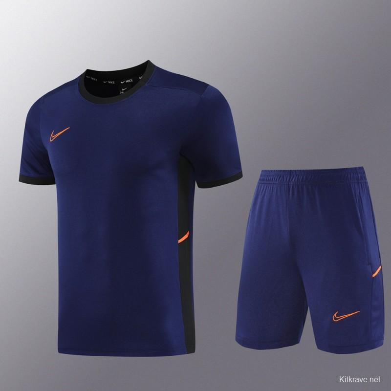 2025 NIKE Navy Short Sleeve Jersey + Shorts