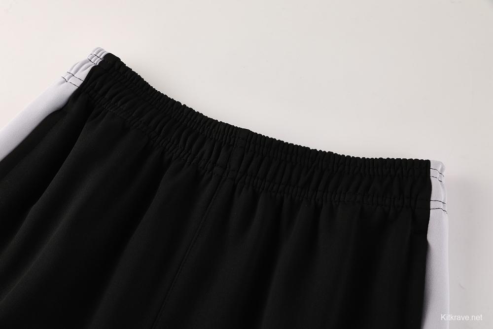 2025 Nike Grey/Black Full Hoodie Zipper Jacket +Long Pants