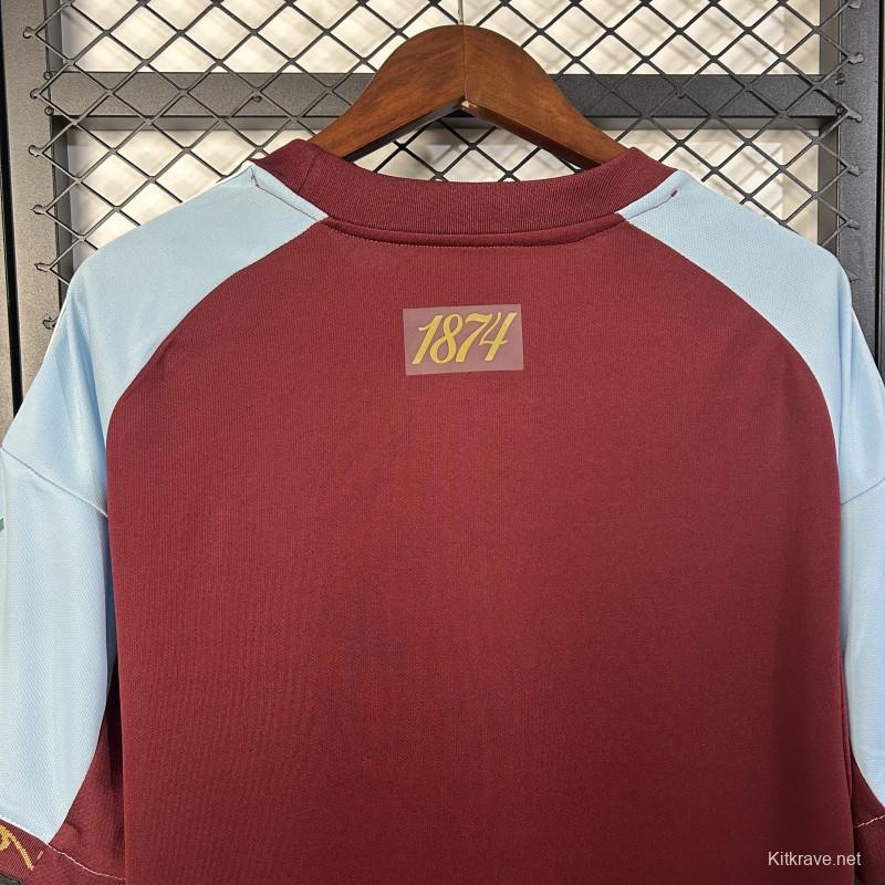 24/25 Aston Villa Home Jersey