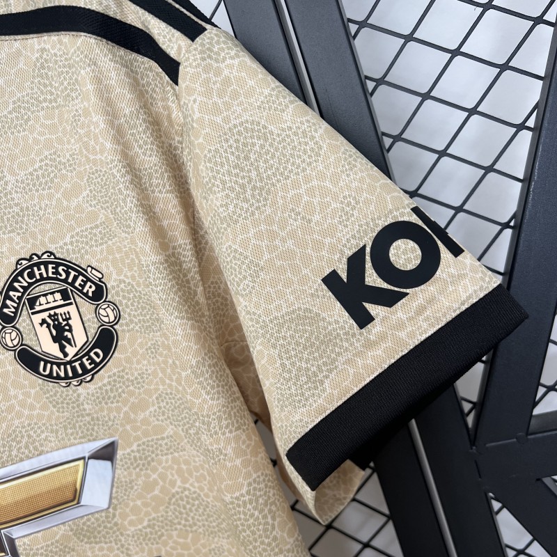 19/20 Retro Manchester United Away Jersey