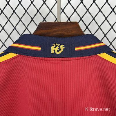 Retro 1998 Spain Home Jersey