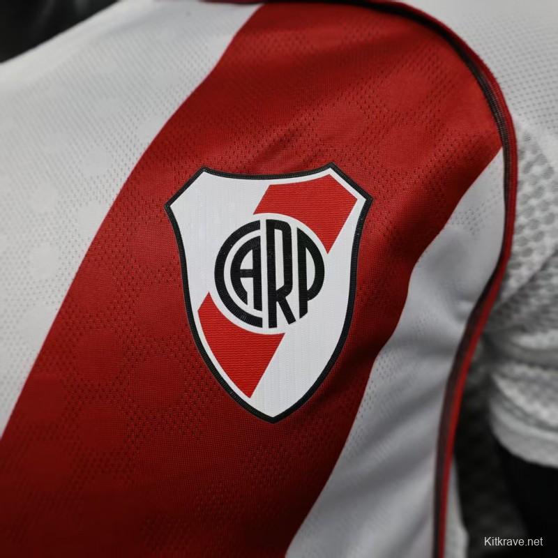 Player Version 25/26 River Plate Home Jersey