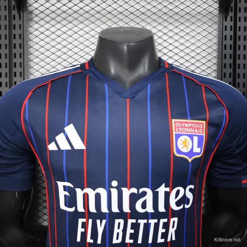 Player Version 25/26 Olympique Lyonnais/Lyon Away Jersey