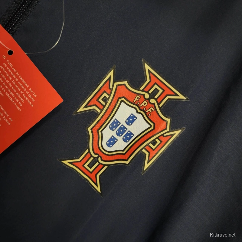2025 Portugal Jacket Navy Windbreaker