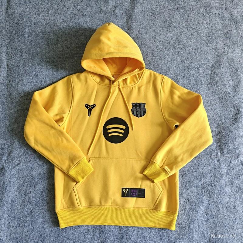 25/26 Barcelona Fleece-lined Kobe Fleece-lined hoodie 9 Colors