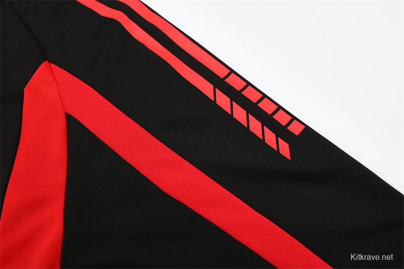 Retro 05/06 AC Milan Black Half Zipper Jacket