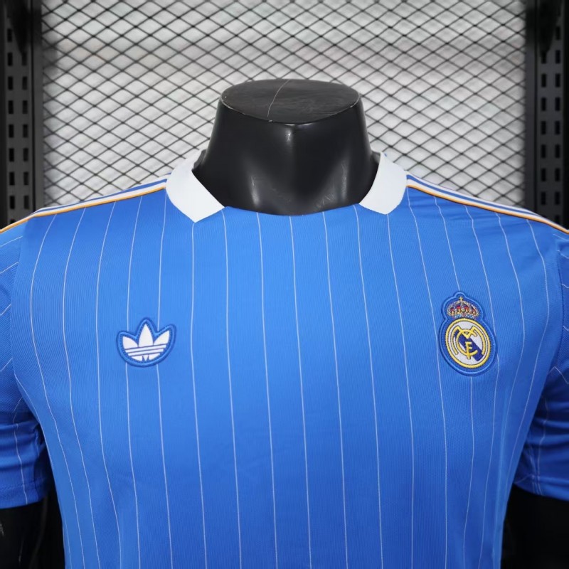 Player Version 25/26 Real Madrid Blue Casual Jersey
