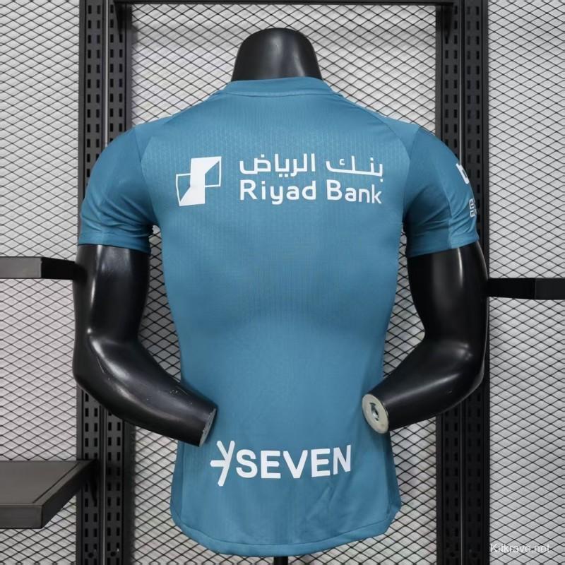 Player Version 25/26 Al Hilal Third Blue Jeresy