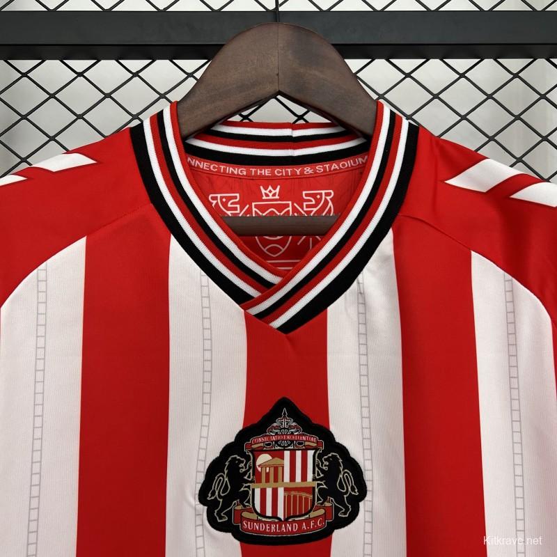 25/26 Sunderland Home Jersey