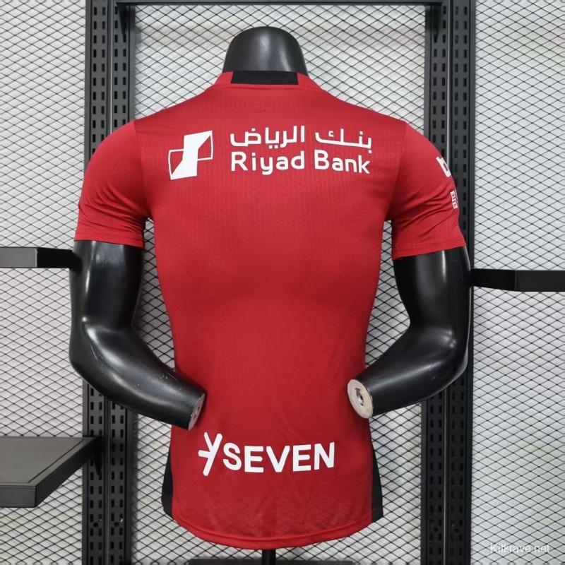 Player Version 25/26 Al Hilal Red Jersey