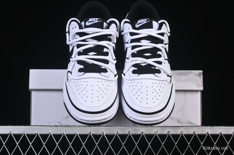 Nike SB Dunk Low Strap Custom Low-Top Casual Skate Shoes - DD1391-100