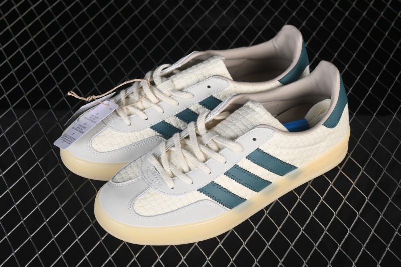 Adidas Originals Gazelle Indoor Retro Casual Slip-Resistant Wear-Resistant Low-Top Skate Shoes - JR3837