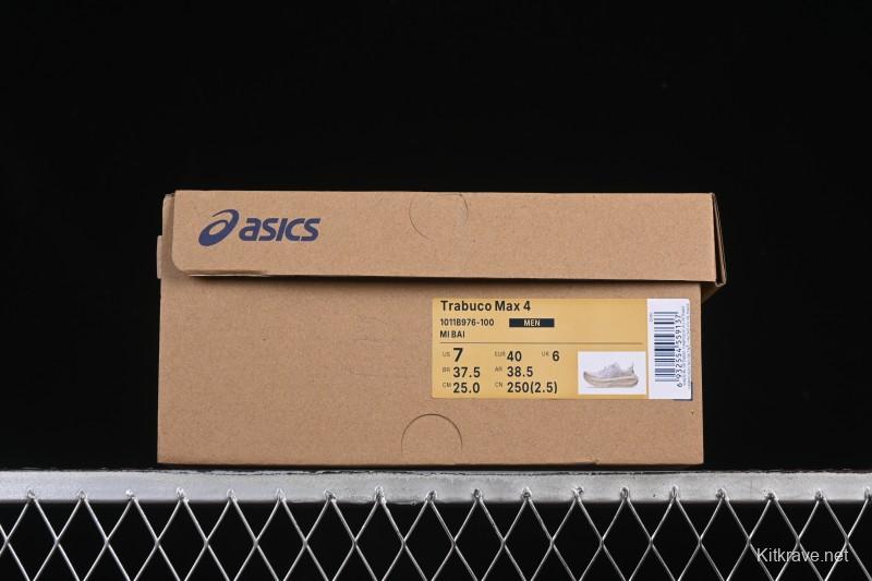 Asics Trabuco Max 4 Professional Running Shoes with Breathable Design - 1011B976-100