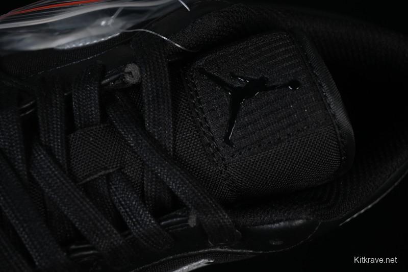 Nike Air Jordan 1 Low AJ1 Black White Canvas Patch Low Top Casual Basketball Shoes - HV5968-001