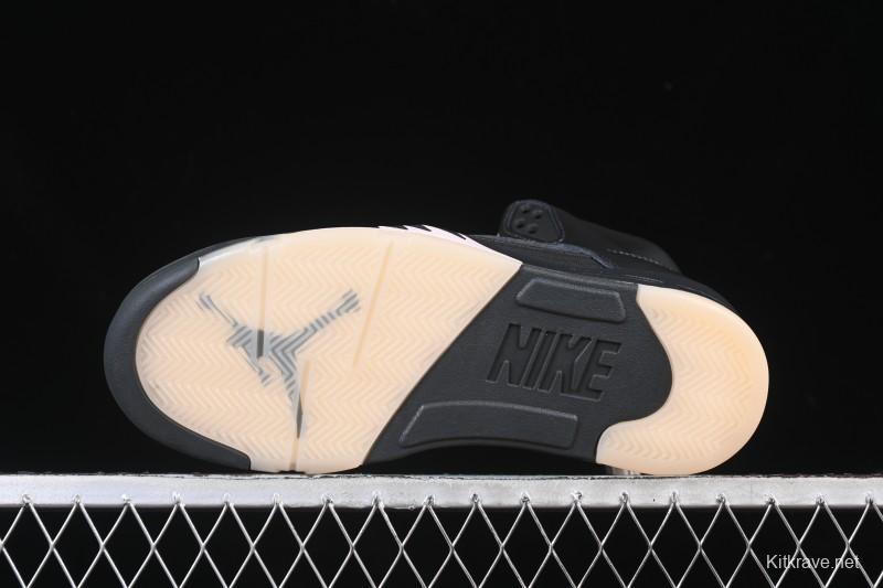 Air Jordan 5 Retro Paris Saint-Germain Off Noir Basketball Shoes - HQ3004-001