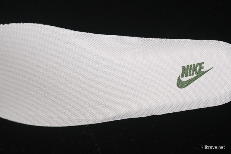 Nike Air Force 1 '07 Low Stone Island Collaboration Beige Green Floral Casual Sneakers - JP8028-010