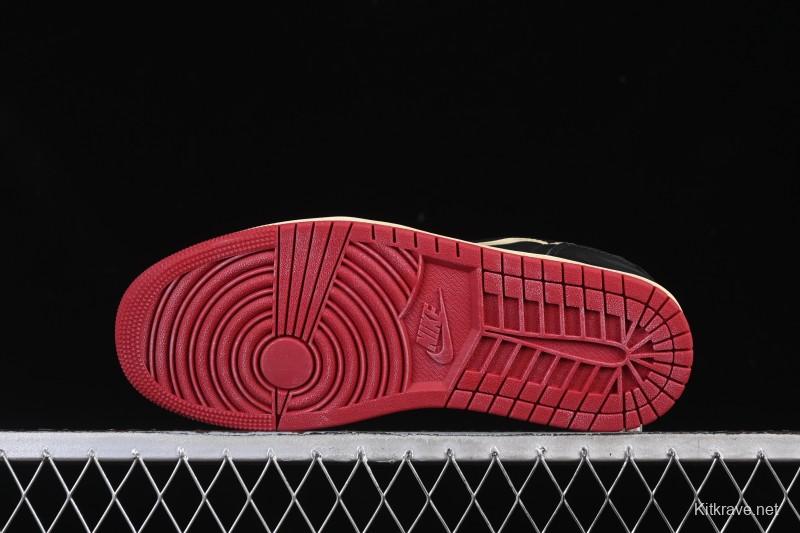 Nike Nigel Sylvester x Air Jordan 1 Low Casual Lifestyle Sneakers - IB8958-001