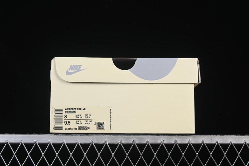 Nike Air Force 1 Mid Light Gray Two-Tone Sole All-Star Starry Sky Mid-Top Casual Skate Shoes - XL0236-232