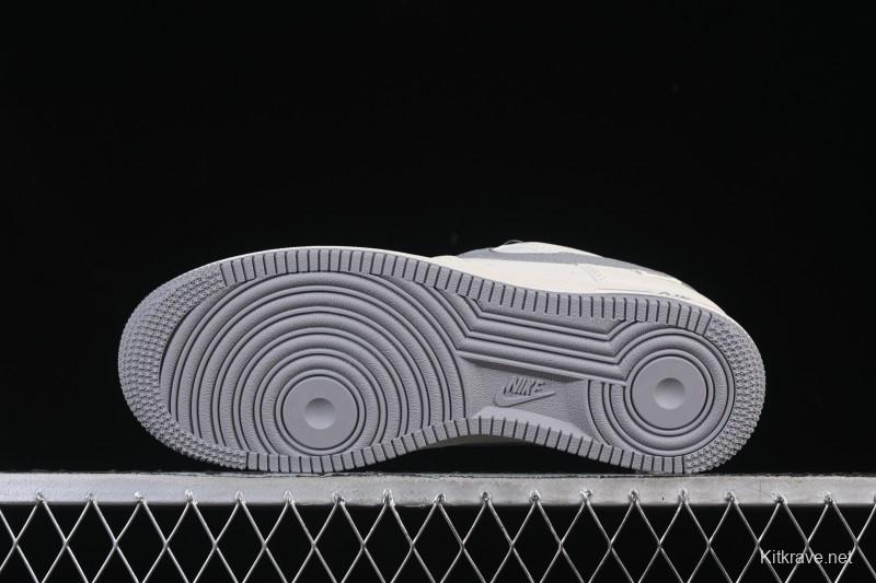 Nike Air Force 1'07 Low Classic Gray Casual Sneakers - SM6668-106