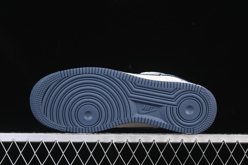 Nike Air Force 1 '07 Low Dior Collaboration Milan Embroidery Low-Top Casual Sneakers - XD2588-608