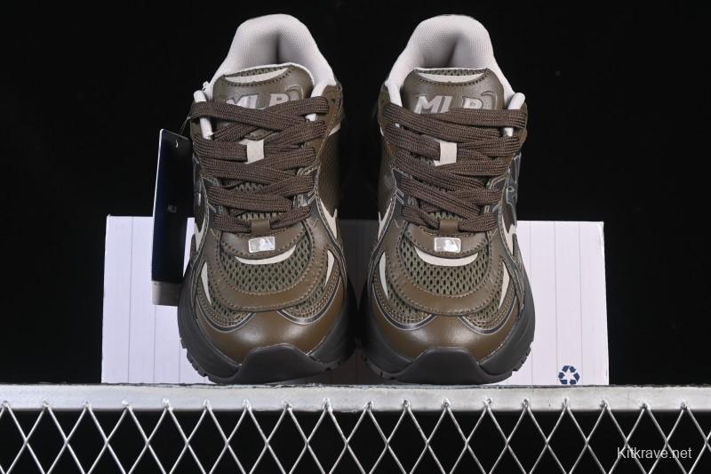 New York Yankees Chunky Curve Runner Enamel Thick Sole Casual Running Shoes - 3ARNSPE5N50BRS