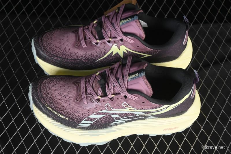 Asics Trabuco Max 4 Sports Casual Breathable Professional Running Shoes - 1012B769-500