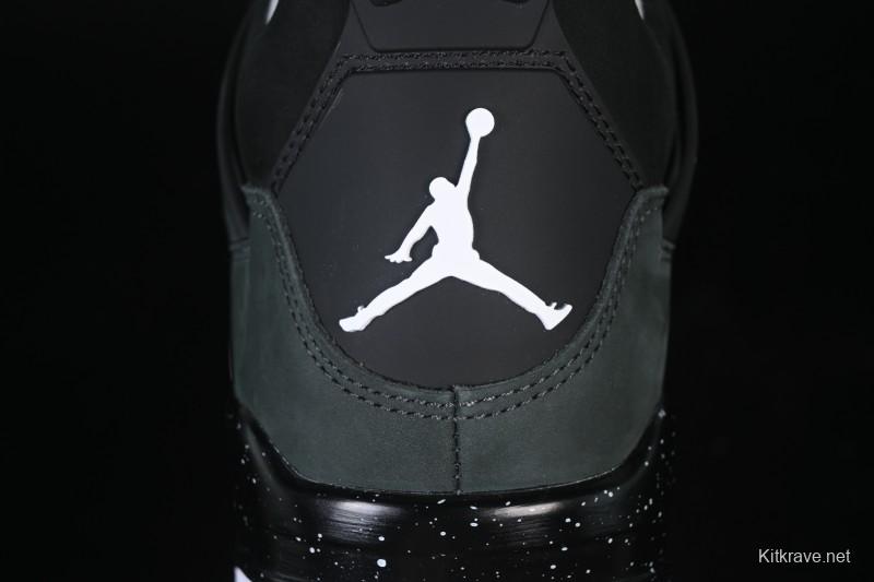 Nike Air Jordan 4 Retro Basketball Shoes with Fear Pack Design - FQ8138-002