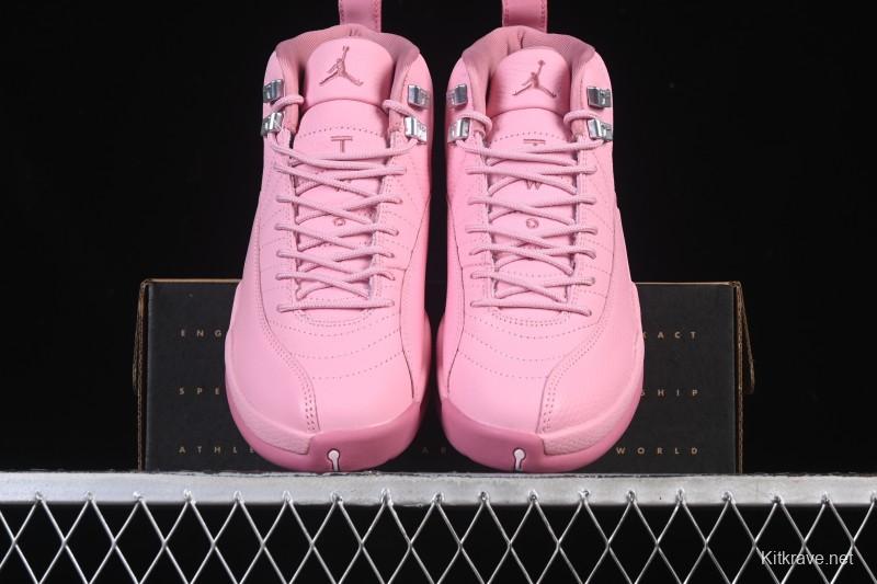 Nike Air Jordan 12 Retro Pearl Pink Basketball Shoes - 510815-600