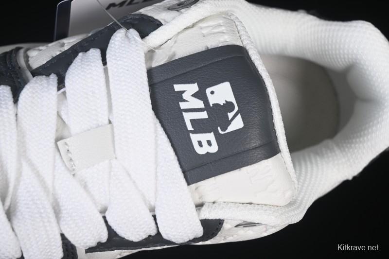 New York Yankees MLB Bigball Chunky Embroidered Monogram Platform Casual Sneakers - 3ASXE035N50CGS