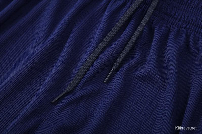 Player Version 25/26 Barcelona Royal Blue T90 Half Zipper Jacket+Long Pants