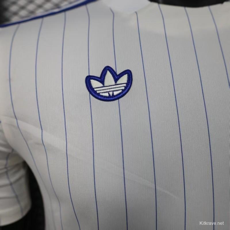 Player Version 25/26 Chelsea White Adidas Original Casual Jersey