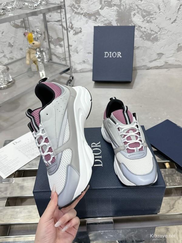 Dior B22 Series Classic Mesh Casual Sneakers Dad Shoes - LY00340